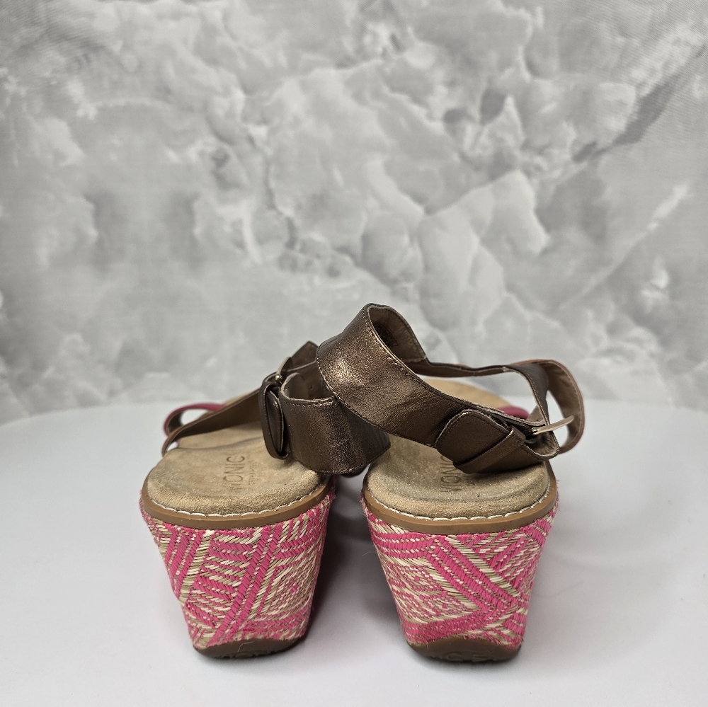 Vionic Size 11 orthopedic sandal style Cancun fuchsia - Picture 2 of 7